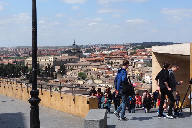 The view of Toledo Spain